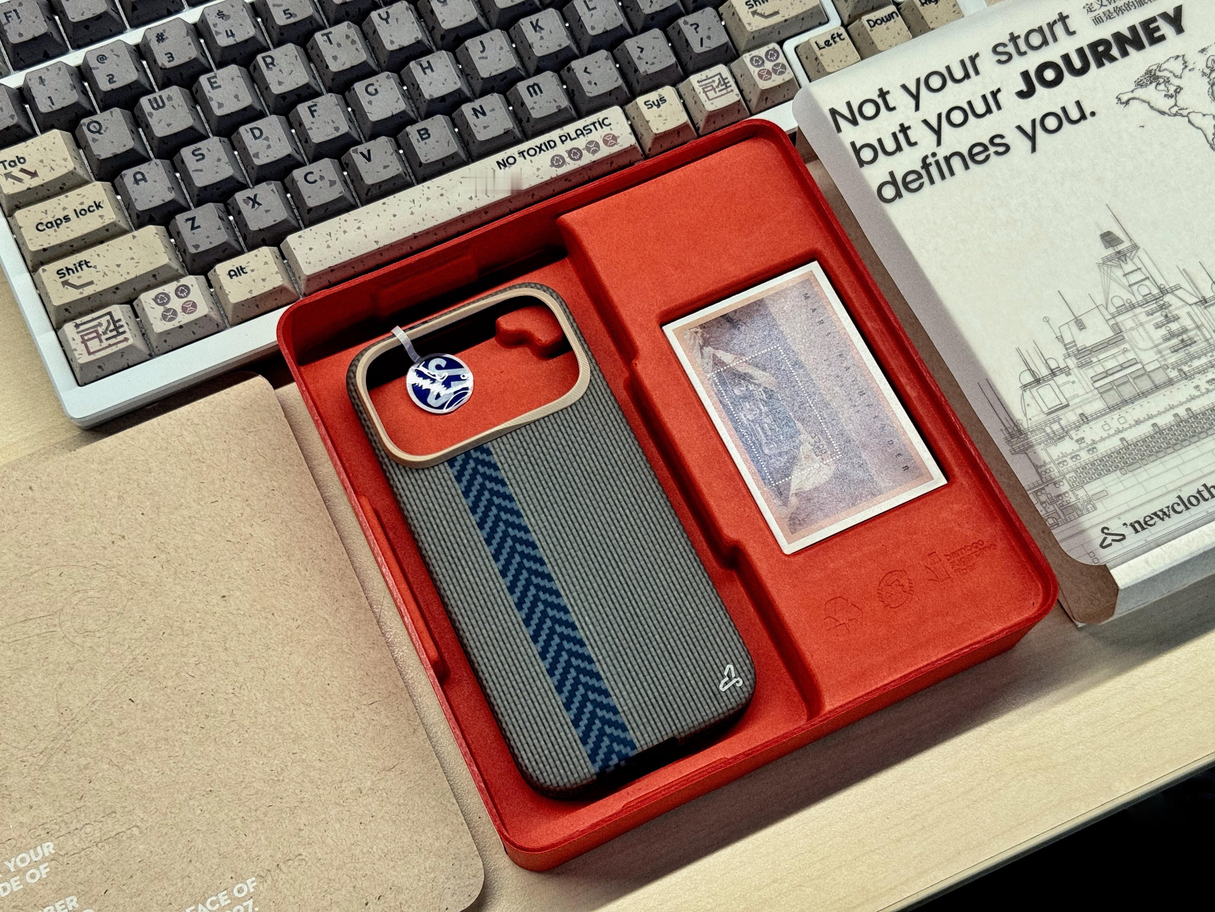我的iPhone17 Pro手机壳到了，newcloth这个手机壳的产品理念跟我