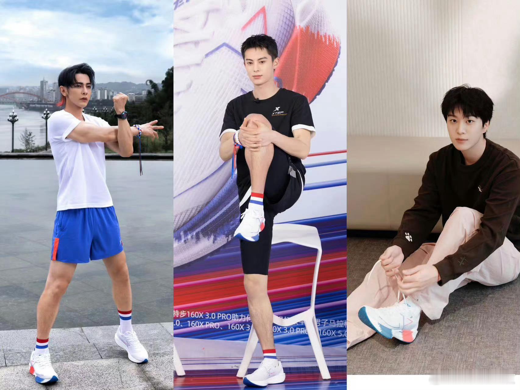 #有多少明星穿过特步这双鞋# 咱就是说，特步这双鞋，不仅跑赢了时尚，更跑进了我的