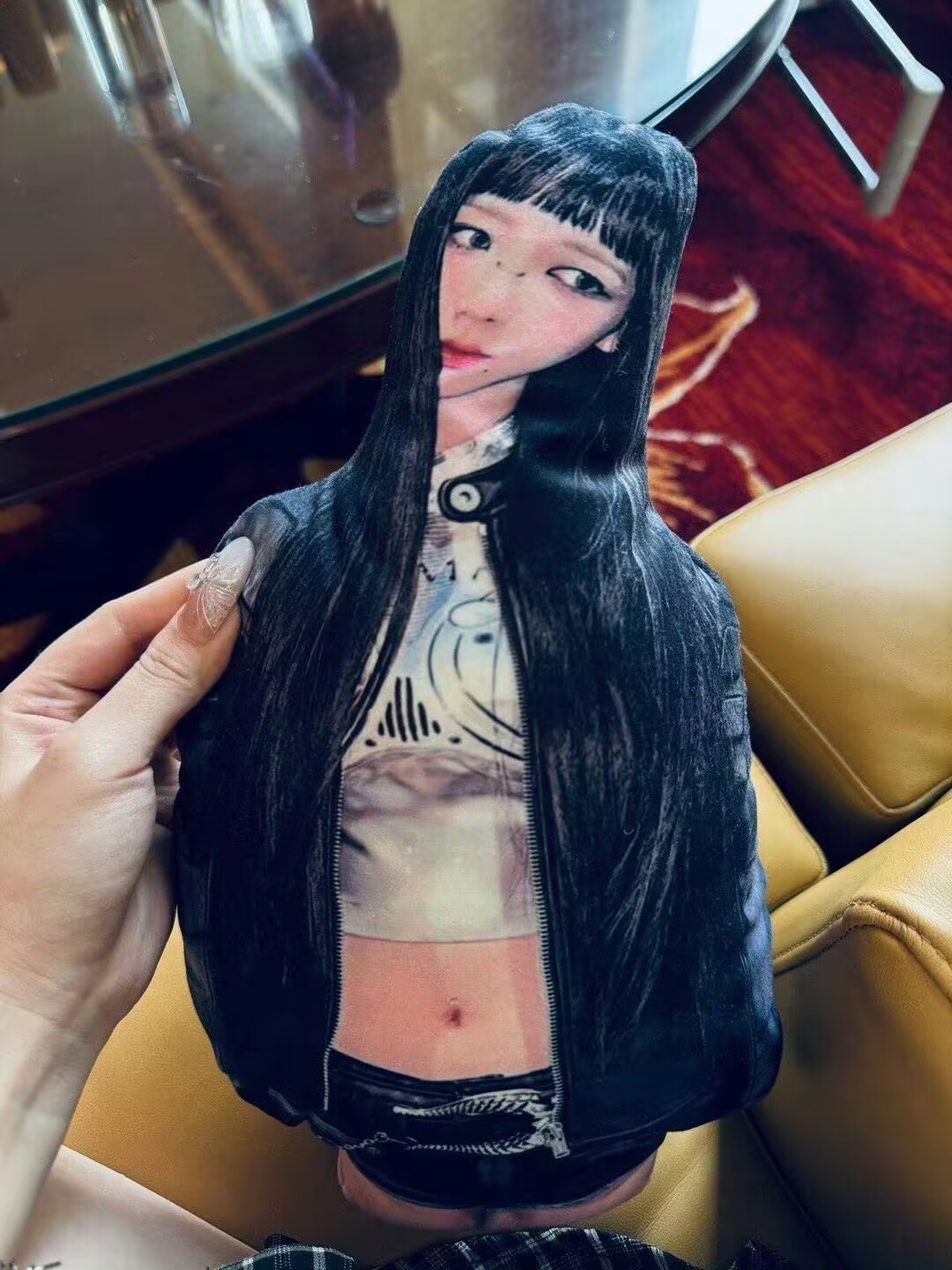 #柳智敏签售收到的娃娃#柳智敏：泥萌太抽象了 ​​​