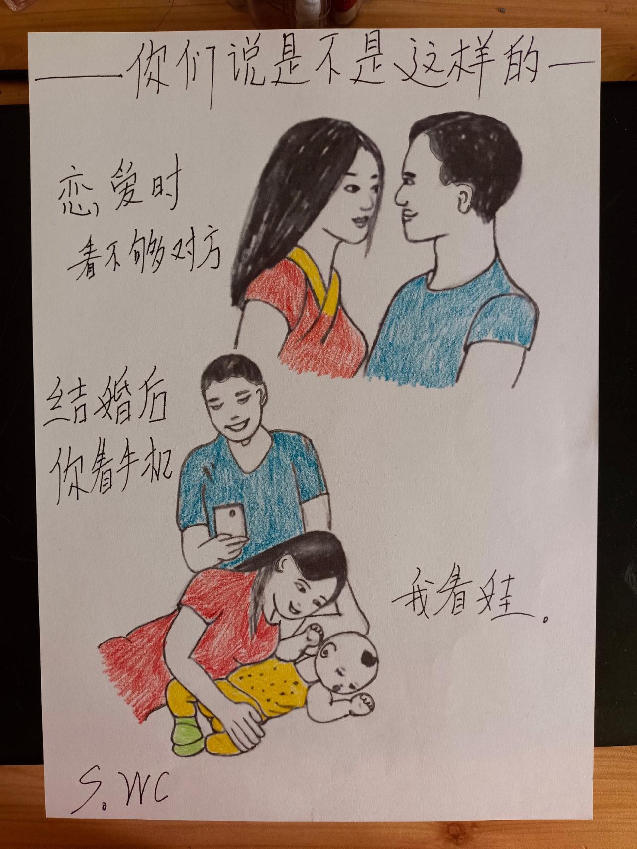 夫妻 内容过于真实 大家认为是这样的吗？🌹🌻🌹🌻