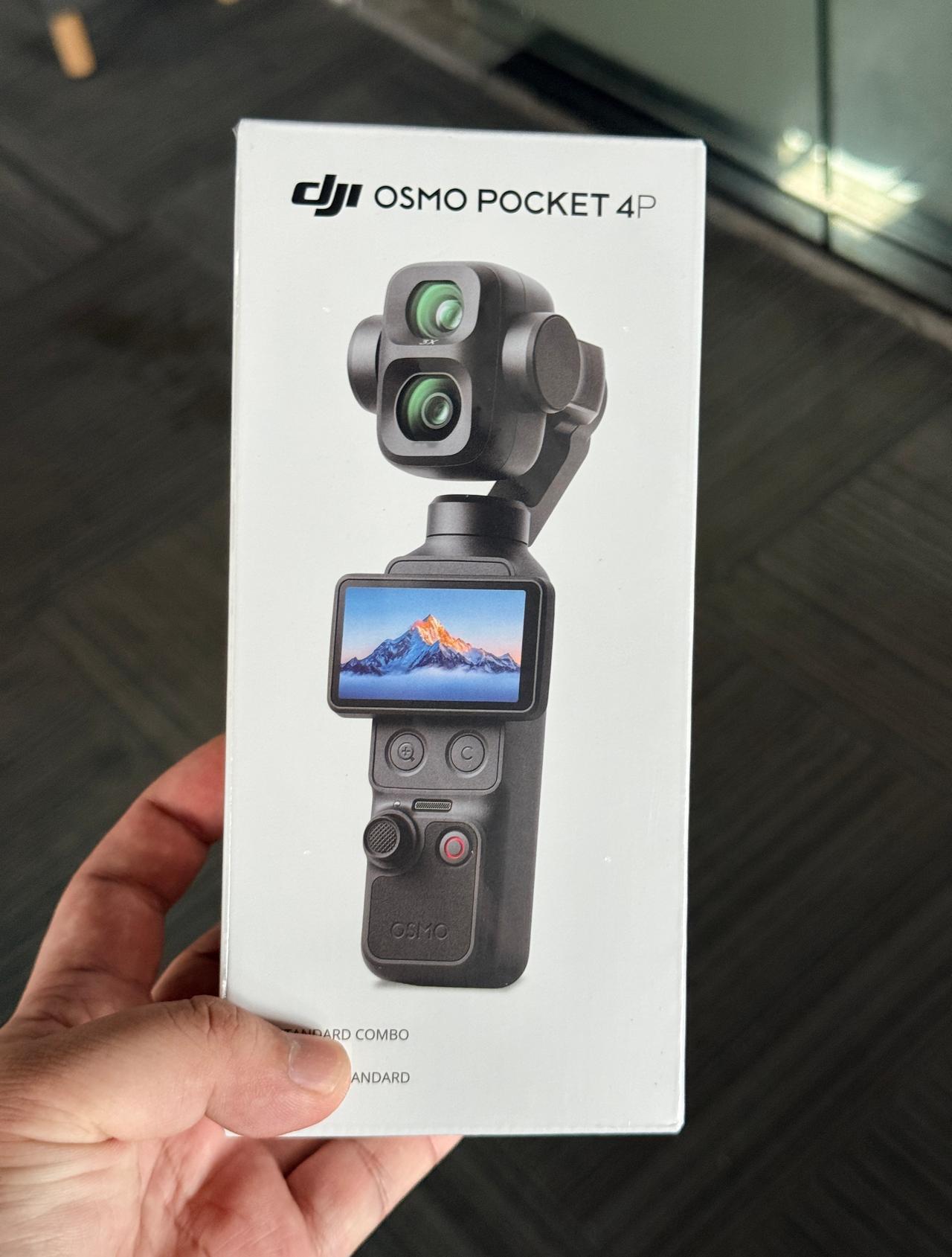 公司又买了个大疆 pocket 4Pro[笑哭]新品驾到 ​​​