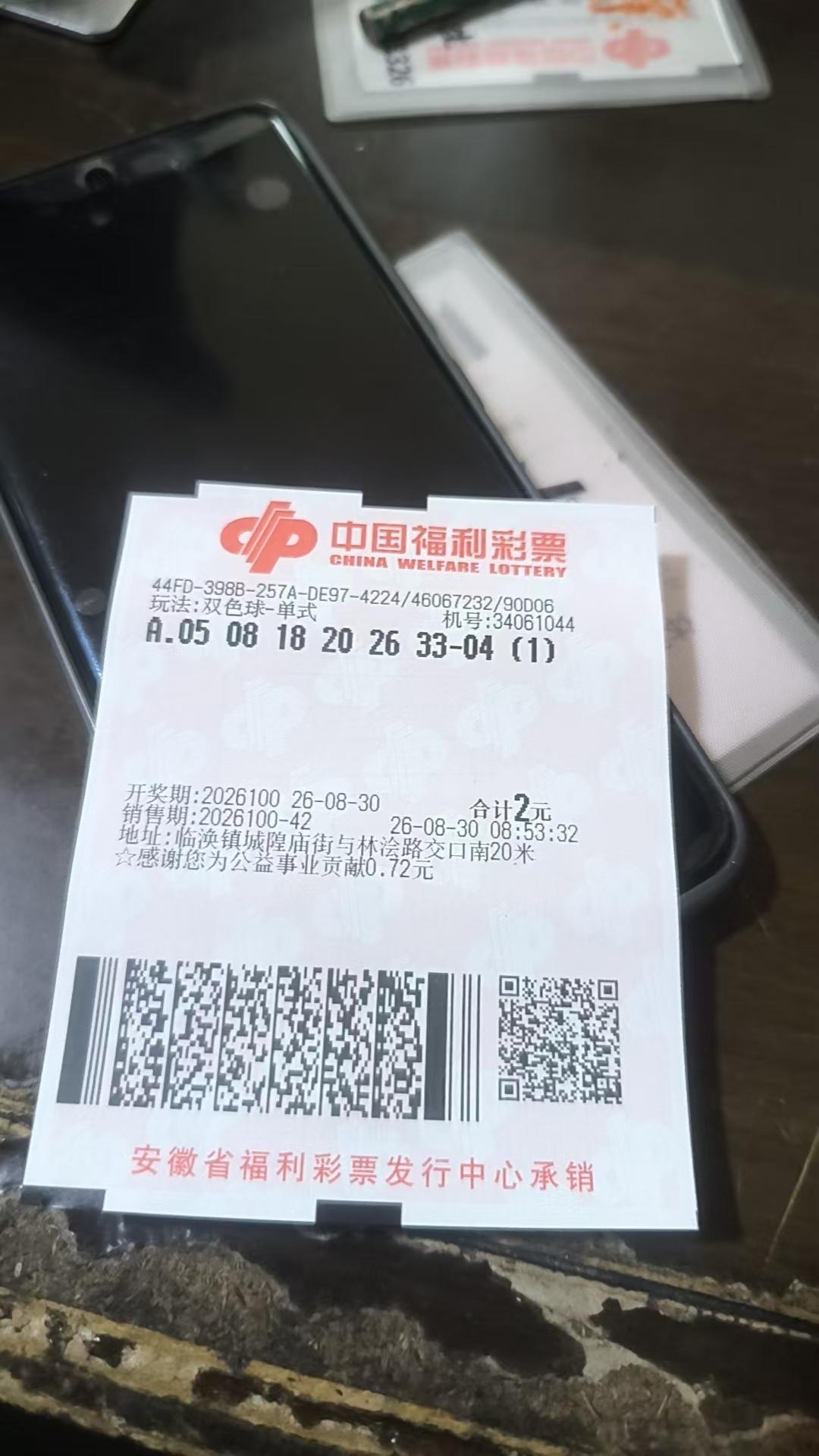 双色球蓝球继续打一注04。