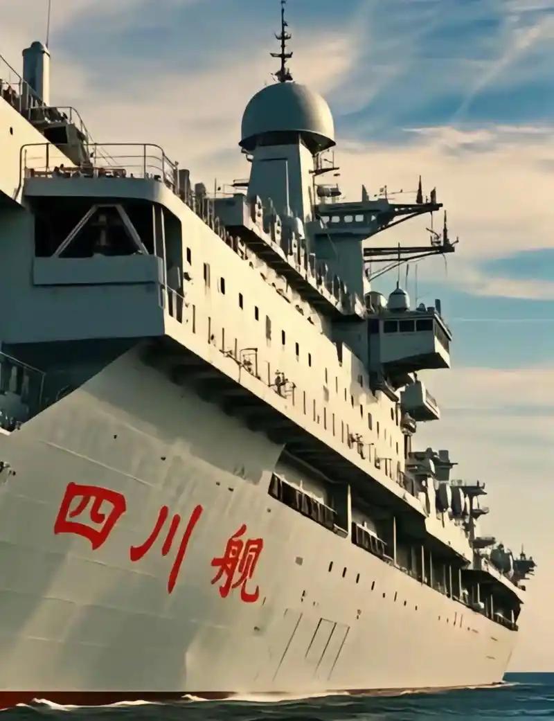 076四川舰配电磁弹射南下，四万吨两栖舰为啥实质是航母？
6月中旬，上海某军港，