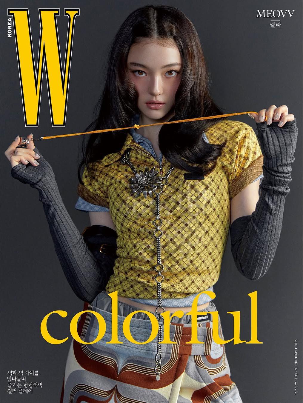 W Korea Vol 4 / 2025 ：MEOVV韩版W 四月刊率先公开，迎