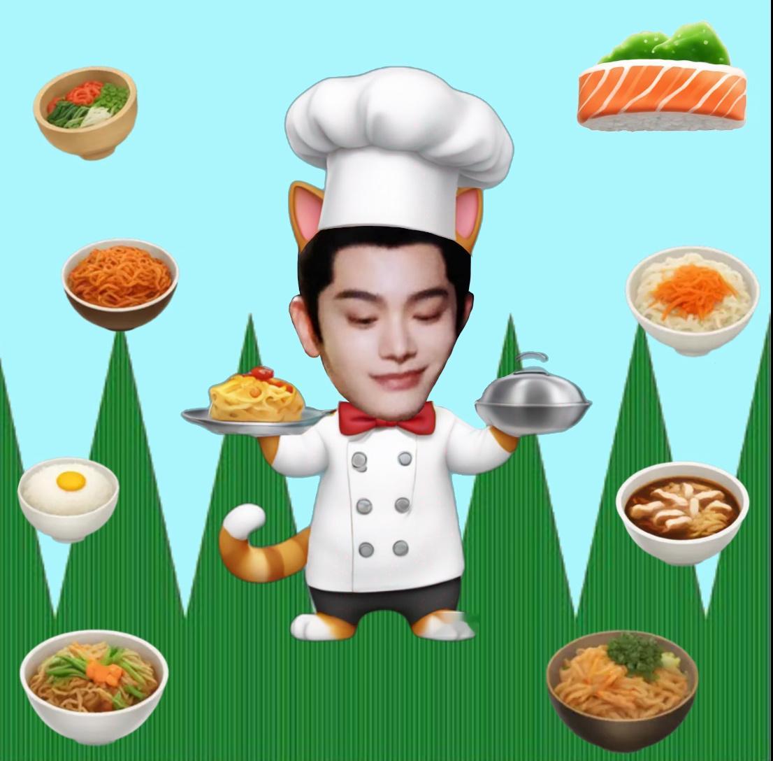 丁禹兮[超话]  掐指一算，今日翻牌必有我~小丁小丁中午想吃什么，我让大厨做一顿