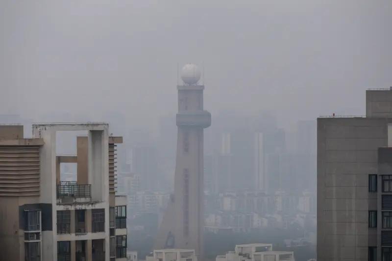 近日，合肥的空气湿度就像个“湿漉漉的大棉被”，超过了95%，比亚马逊雨林年均湿度