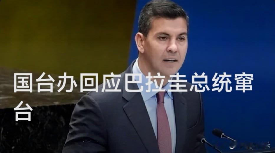 国台办回应巴拉圭总统窜台
央视新闻

   据媒体报道5月13日，国务院台办举行