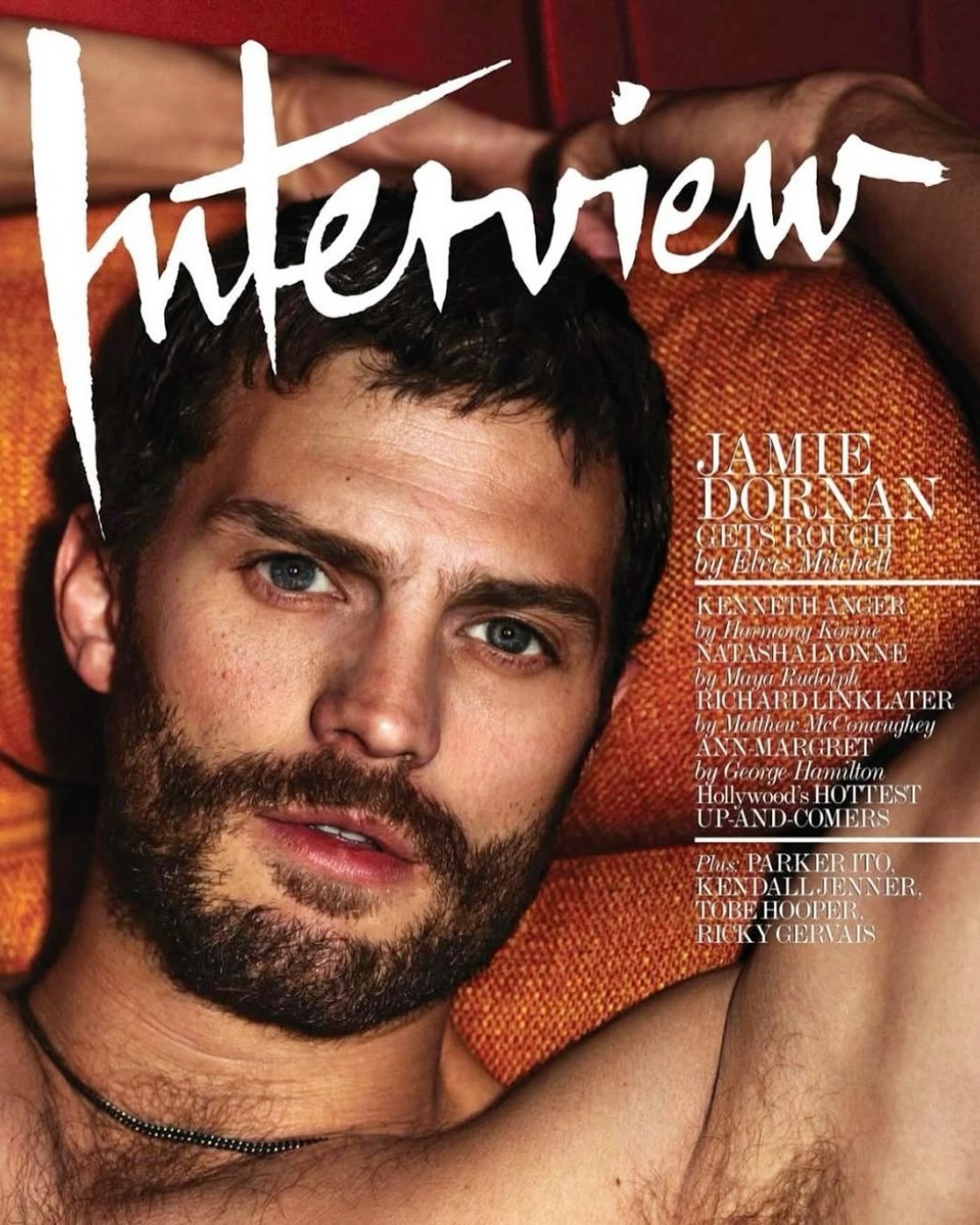 回顾 | Jamie Dornan 2014年『Interview』杂志写真。詹