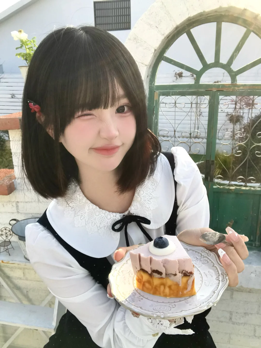 今天的妆很好 我喜欢今天