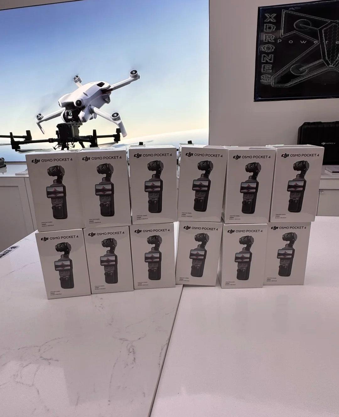 大疆Pocket4官宣了，不过目前爆料很多信息了已经，1英寸传感器，支持2x无损