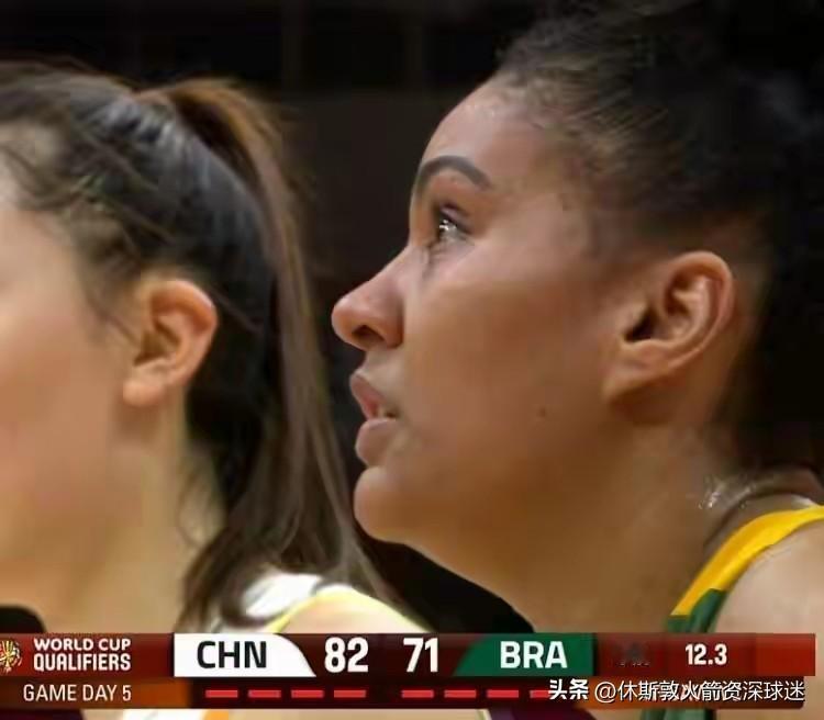 中国女篮战胜巴西女篮，说实话主要是巴西女篮压力太大，最终导致巴西女篮输给中国女篮