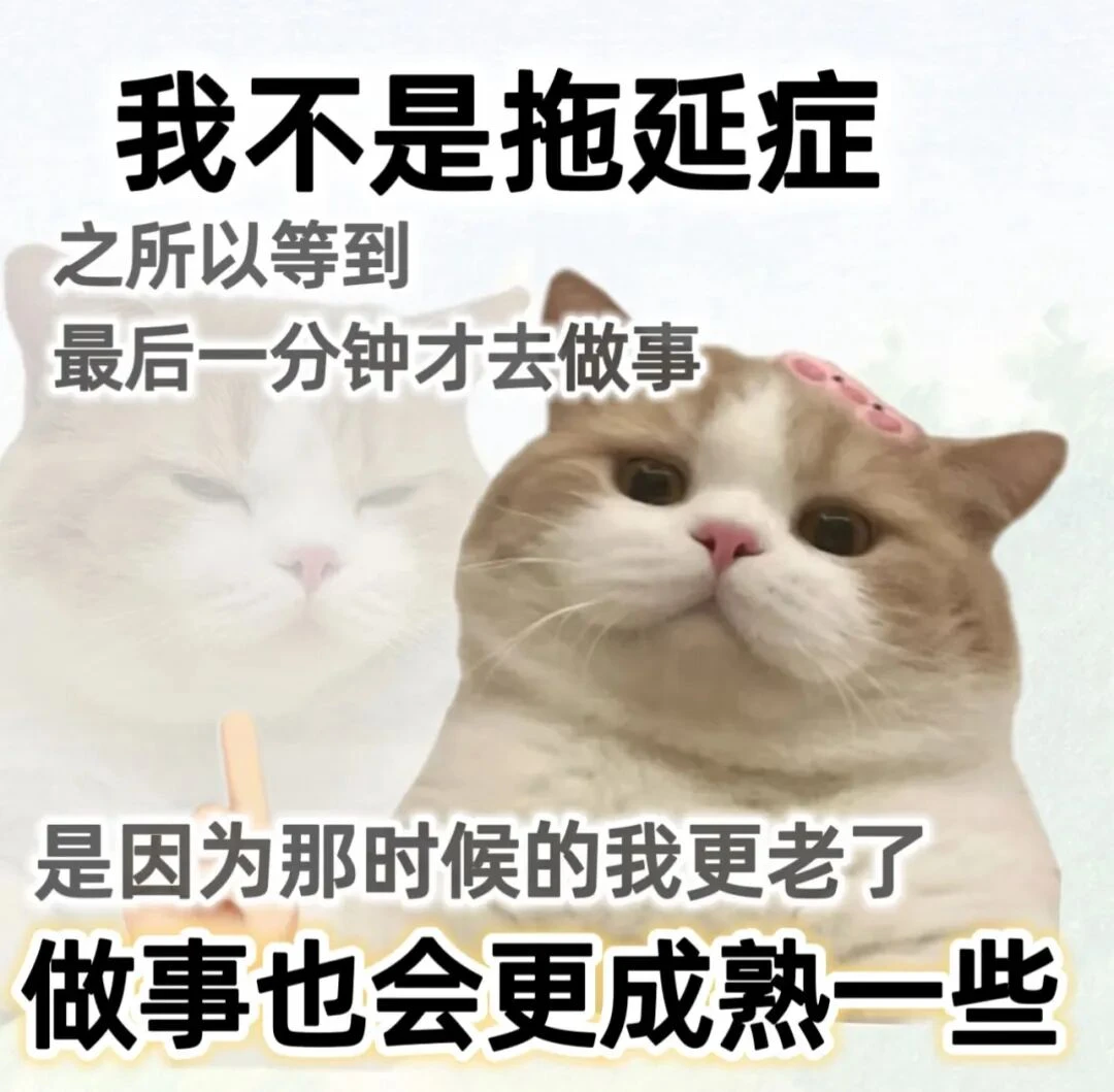 没开玩笑，我连睡觉都有严重的拖延症