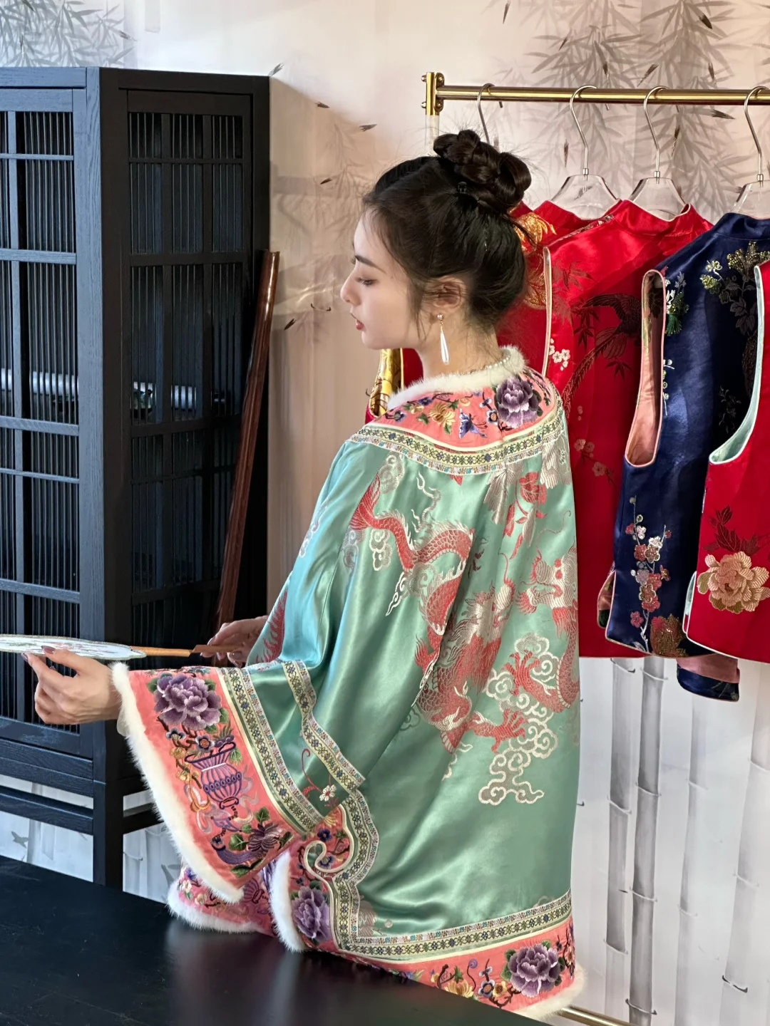 不愧是温婉佳人～