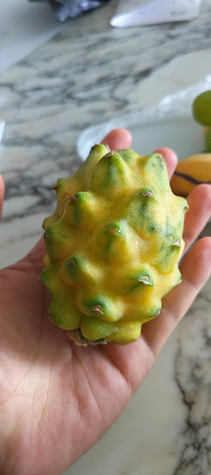 有吃过这个水果的朋友吗？这是什么？