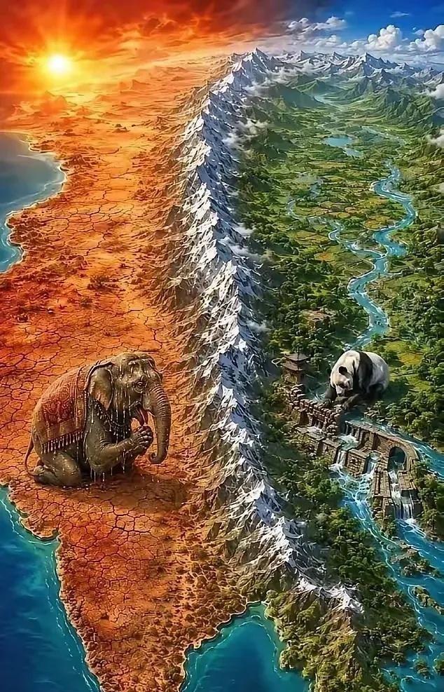 当印度多地被45℃热浪吞没，人们看到的是天气，真正的问题却是国家级失衡：不修水库