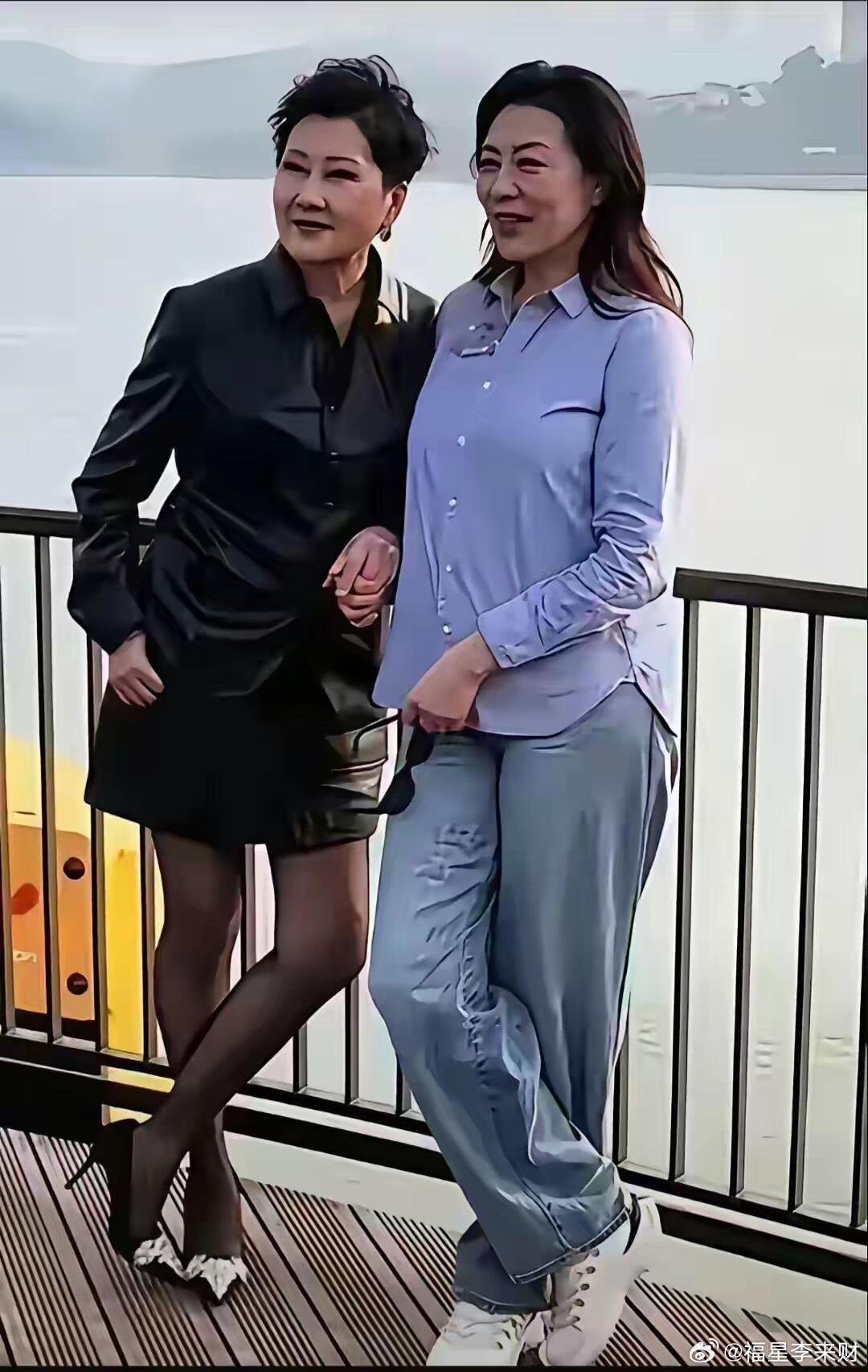 张凯丽和岳红，两个63岁的人，这状态怎么样？ 