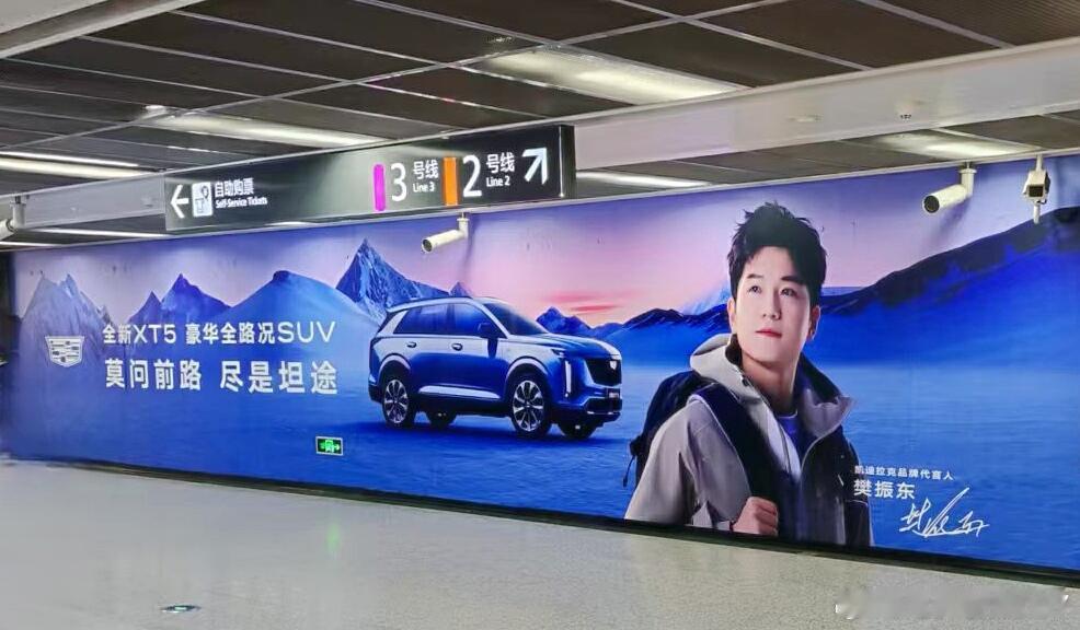 樊振东好大的宣传大屏！樊振东值得这样的排面！ 