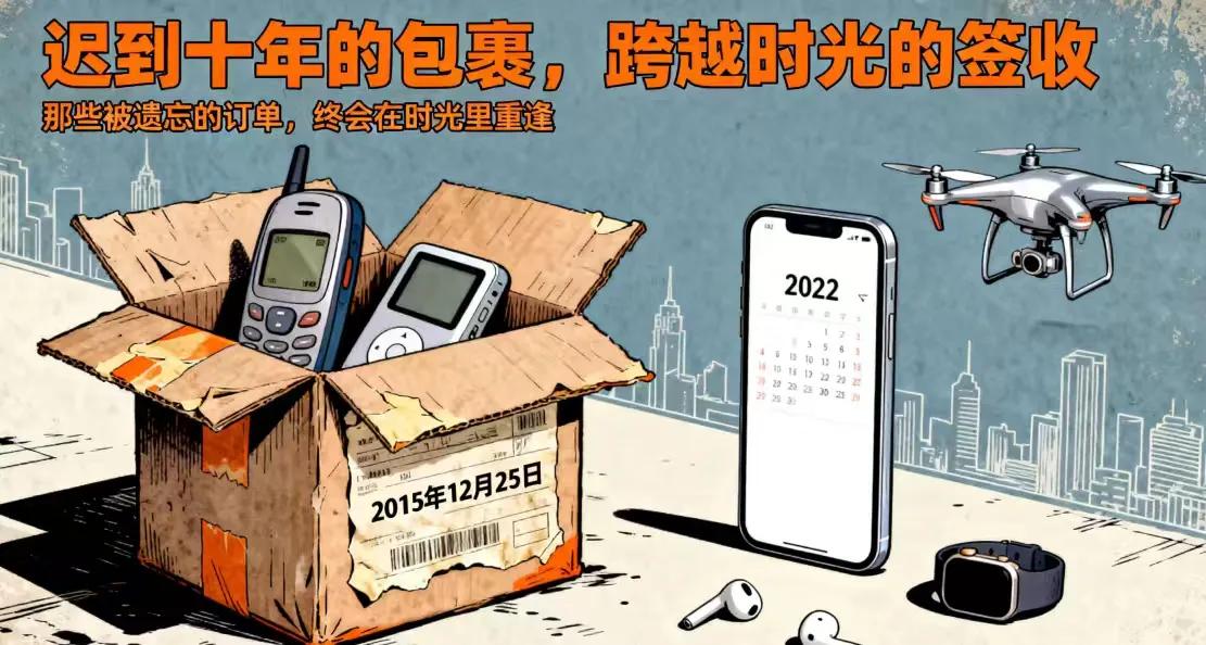 奇迹！十年前网购的裙子，今年突然到货！打开包裹她惊呆了


一条来自时光深处的连