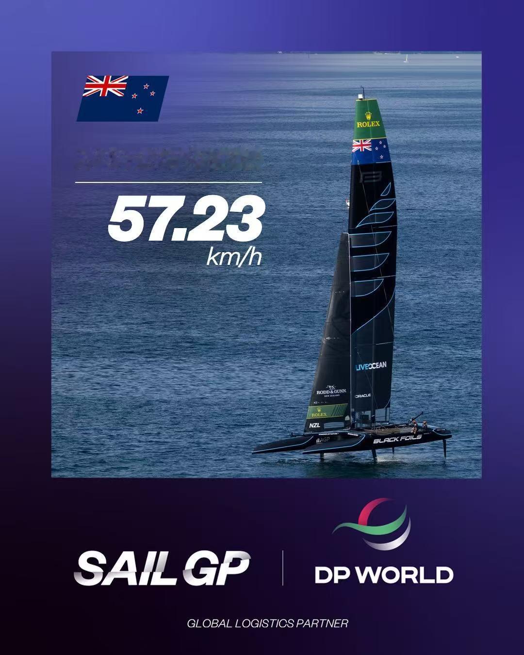 SailGP日内瓦站D2最快速度57.23km/h——来自法国队国际帆船大奖赛 