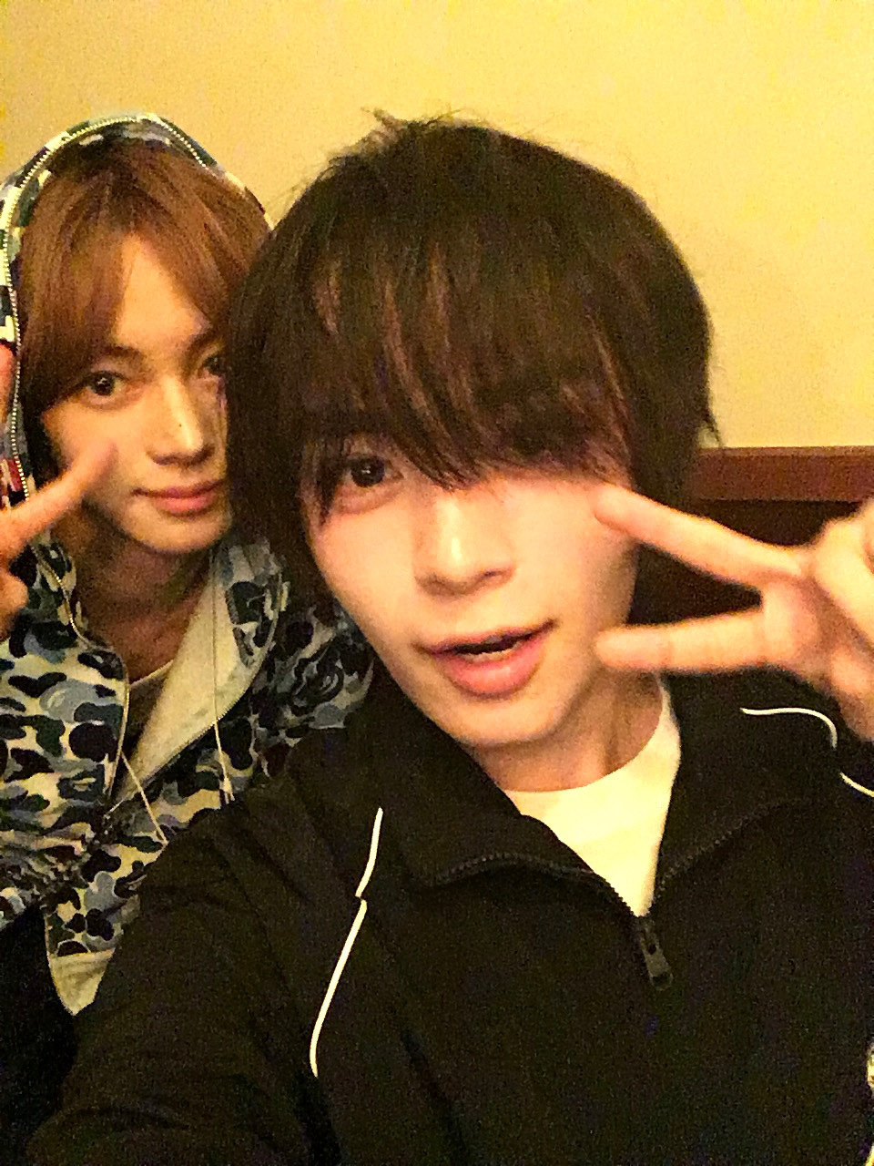 韩振 x 大西流星 合照 