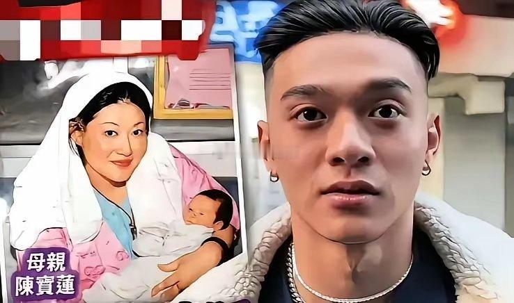 陈宝莲的儿子，果然像黄任中孩子也太会长了，集中了俩人的优点，很帅气 