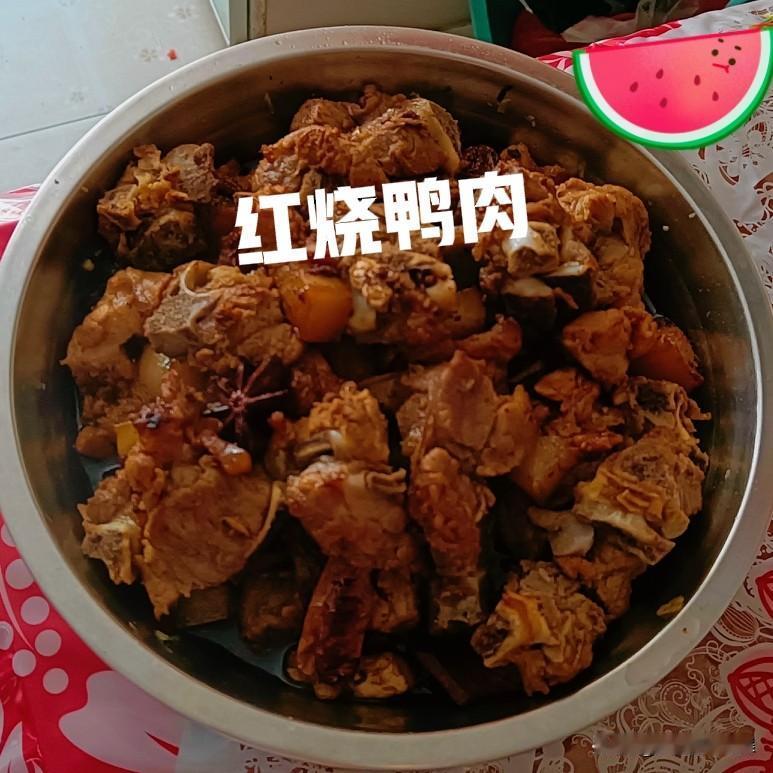 红烧鸭肉，美味下饭菜
