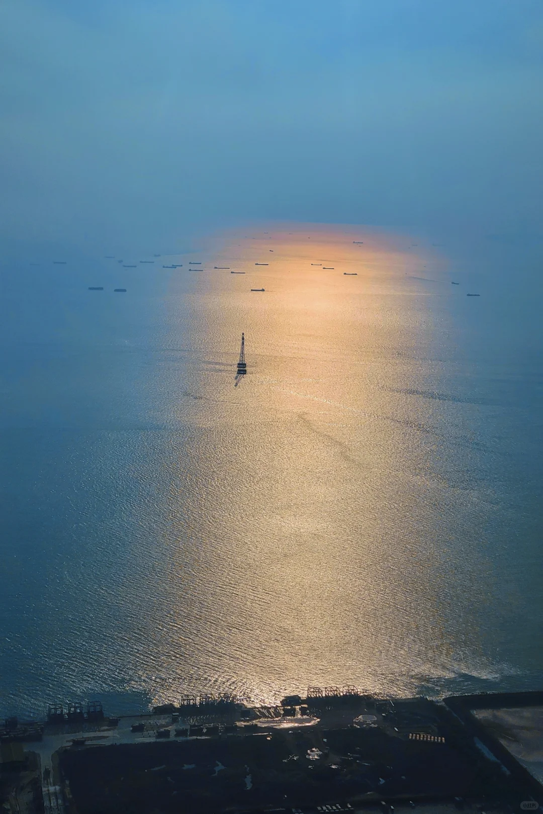 光·海·深中大桥 | 在深圳机场的上空