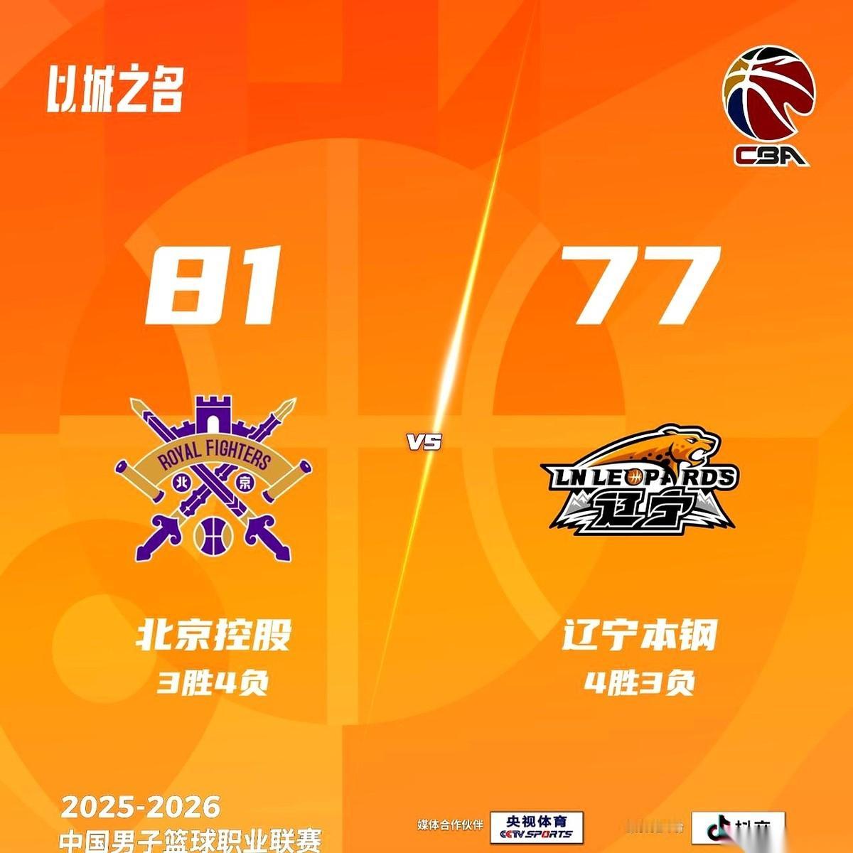 付豪一个人砍了33分，结果辽宁输了。
这事儿你说上哪儿说理去？
我掰着指头算了算