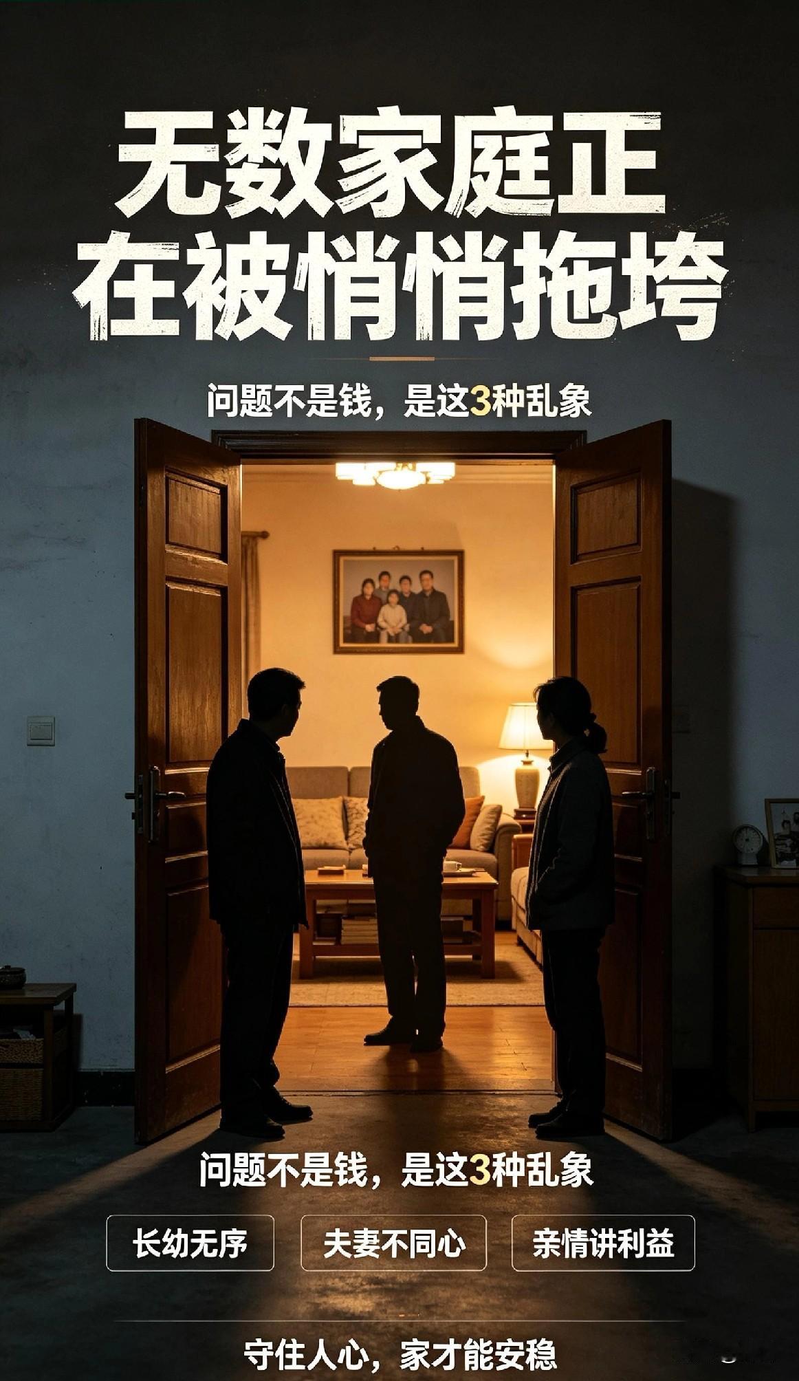人伦大乱正在毁掉无数中国家庭 很多家庭过得一地鸡毛，真正让人疲惫的，往往不是收入