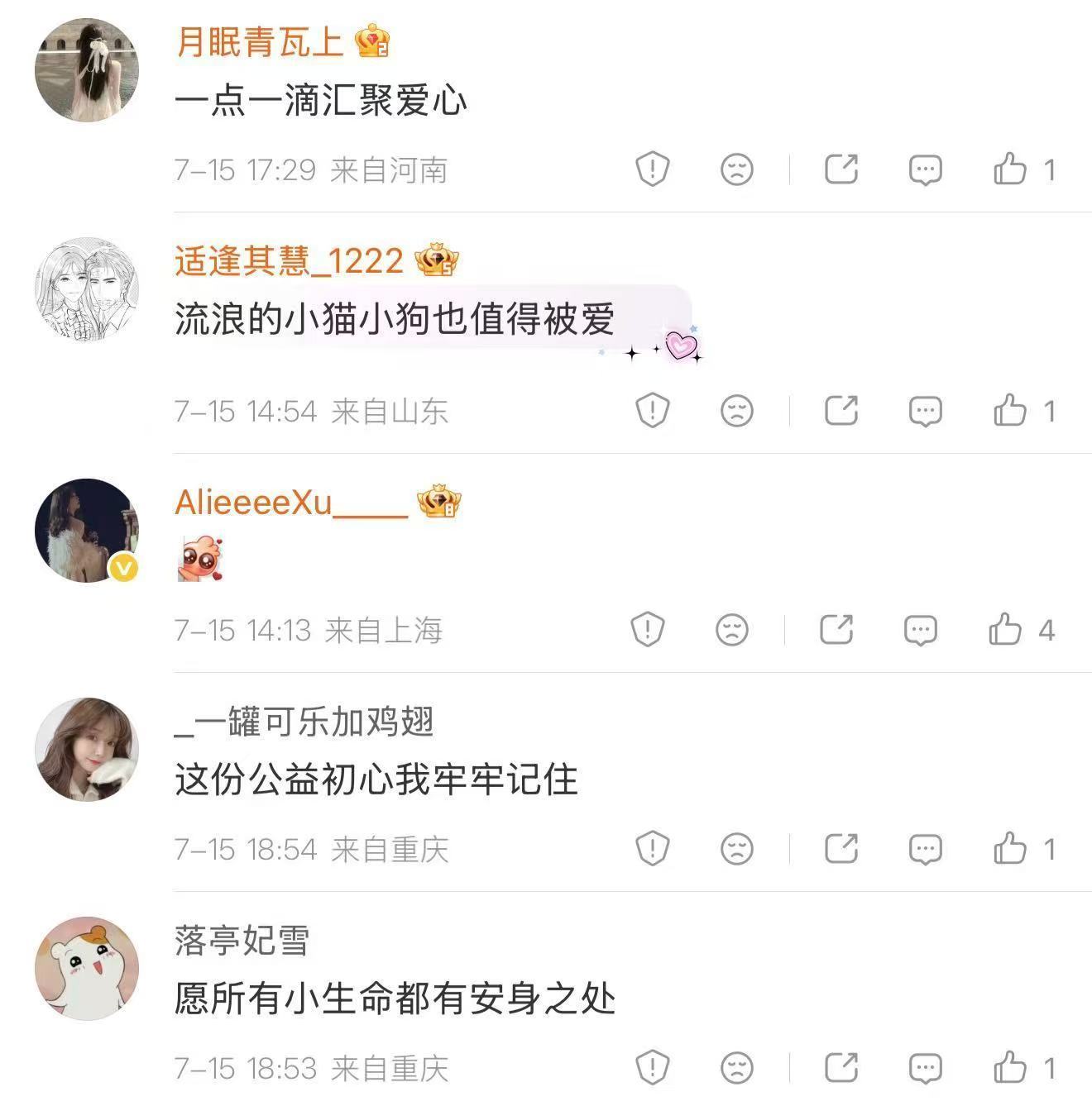 官媒力挺鸿星尔克流浪动物公益多家官媒点赞流浪动物公益行动，把善意落到城市细微角落