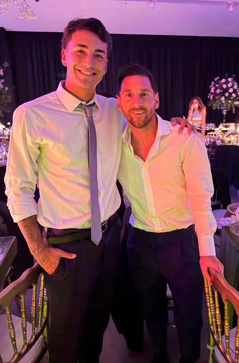 在乌拉圭的梅西梅西