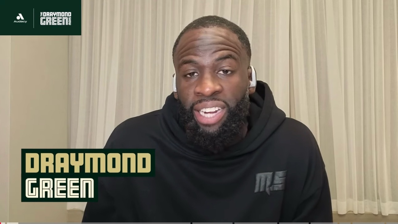 追梦格林在最新一期《绿说体育》里分析西部局势并谈到湖人：“雷霆、掘金是争冠级别，