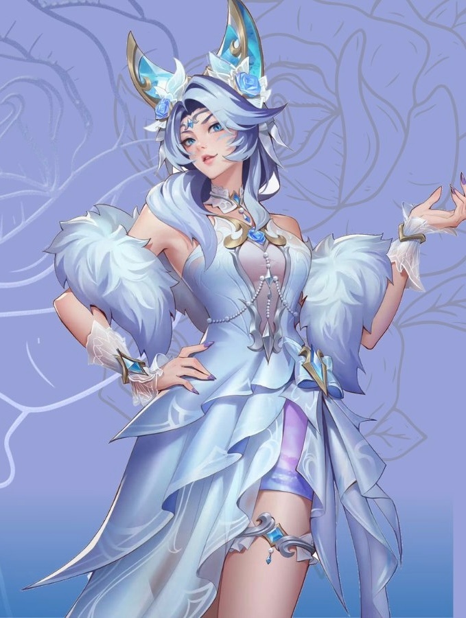 LOL 手游水晶玫瑰立绘英雄联盟 ​​​