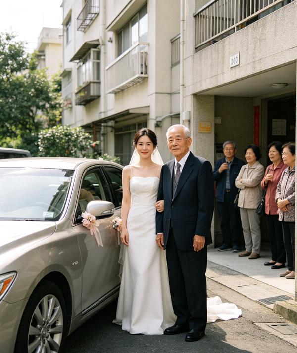 我们小区楼上32岁的姑娘，嫁了个62岁的老头。婚礼那天我去了，看见老头那只手一直