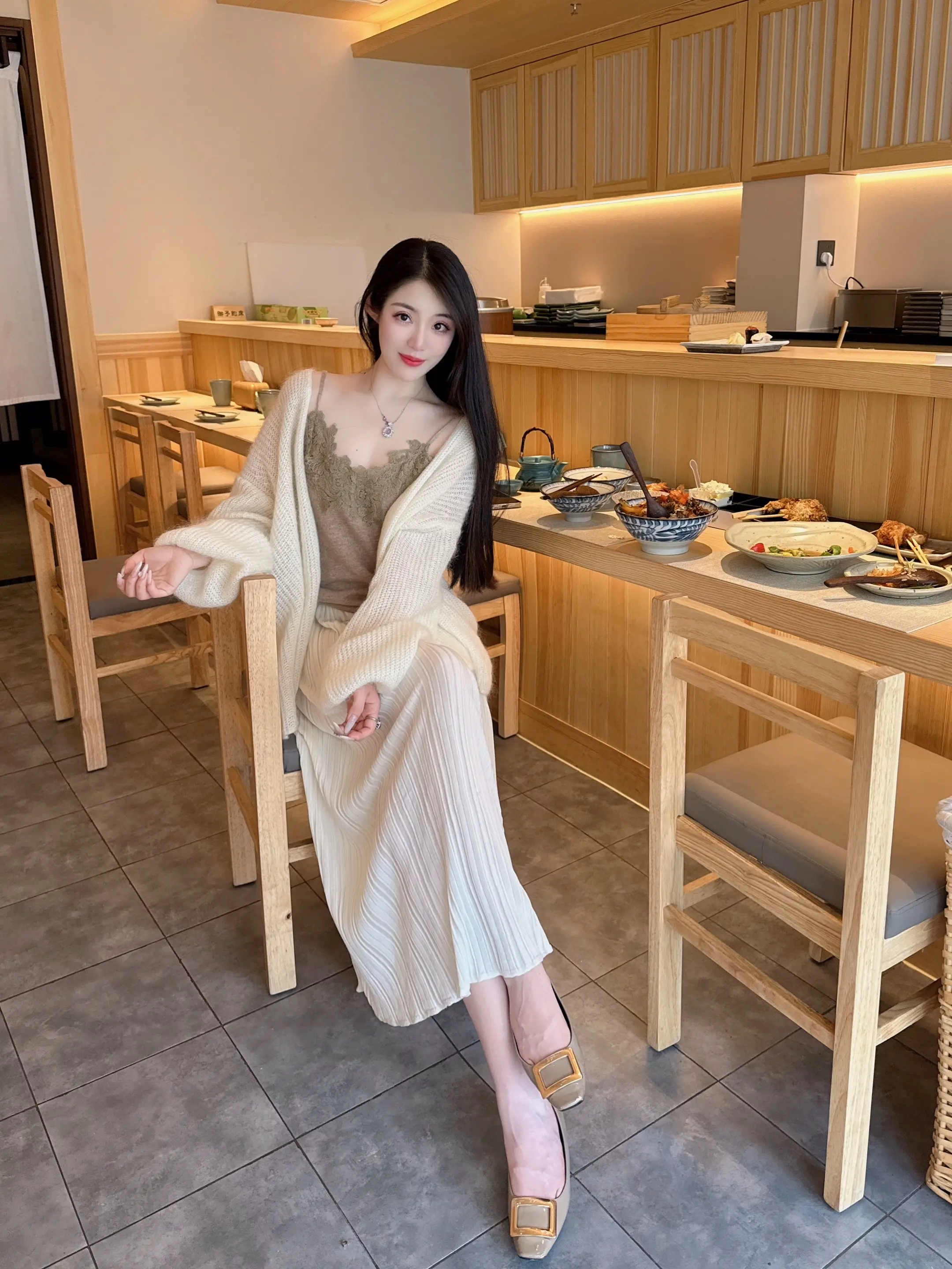 温柔穿搭分享 创作者中心 创作灵感 我的春日穿搭look