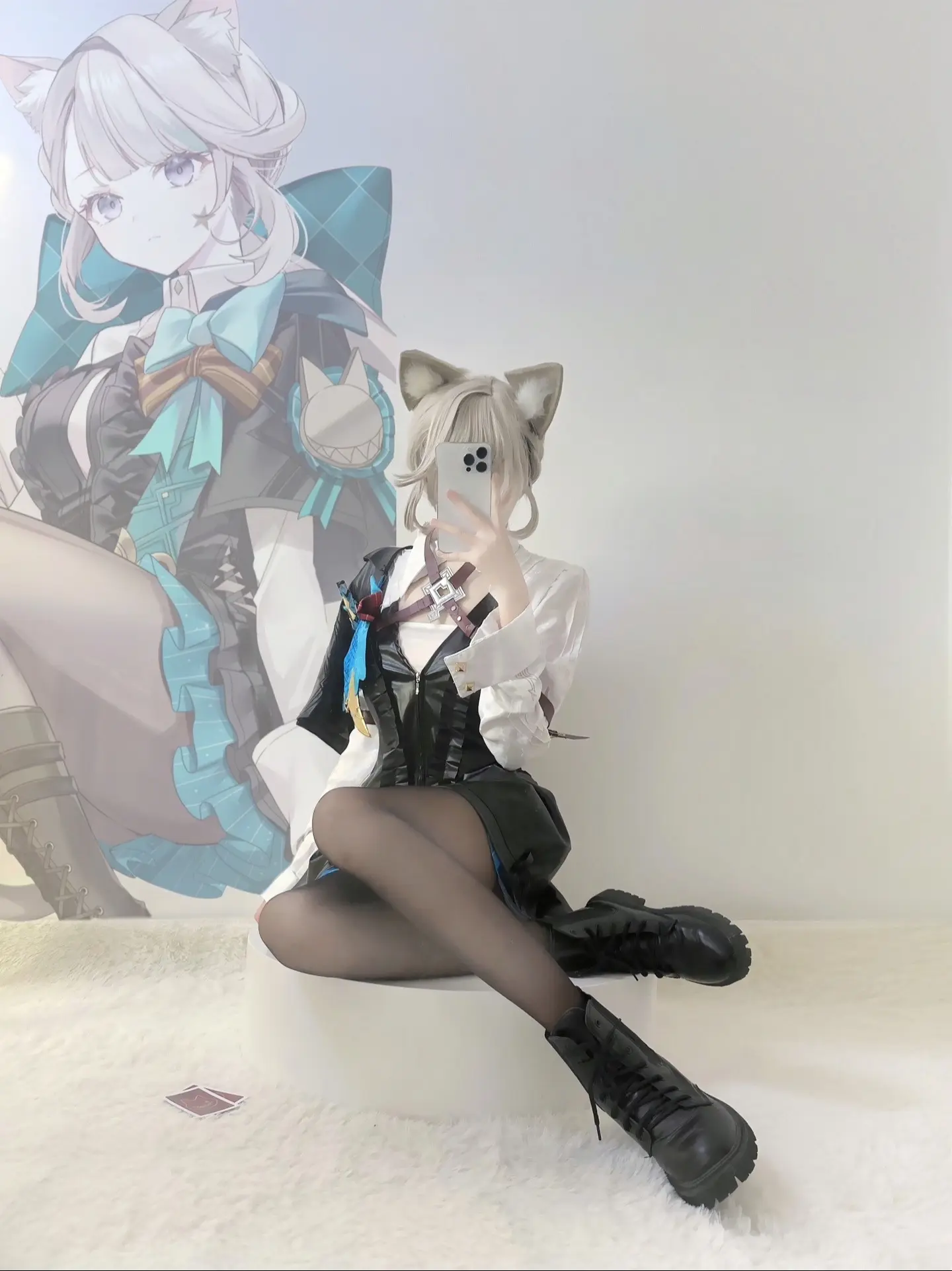 枫丹也有属于自己的猫猫。