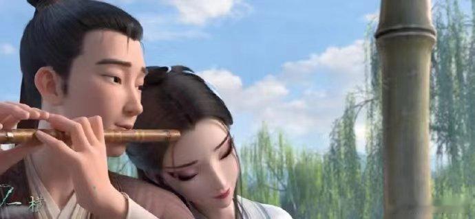 #绝美戏腔演绎旷世情缘#她们两个化身小白和许仙，来合唱这首歌，真的有一种别样的感