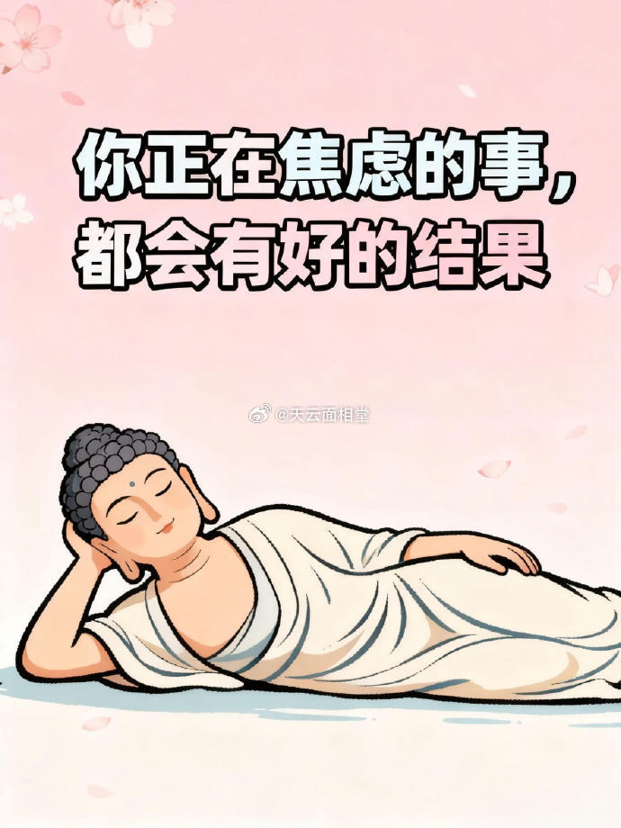你正在焦虑的事，都会有好结果