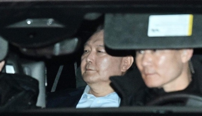 #韩国特检组向法院申请拘留尹锡悦#当地时间今天（7月6日）下午，韩国特检组以妨碍