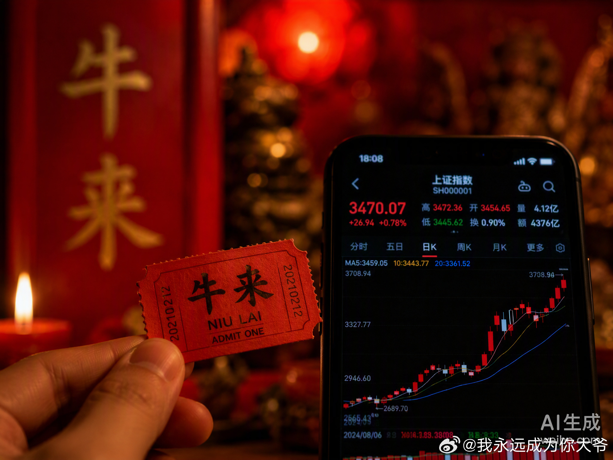 《牛来》带火A股这事儿，让人心头一紧的并不是那从7352元暴涨至千万的荒诞票房，