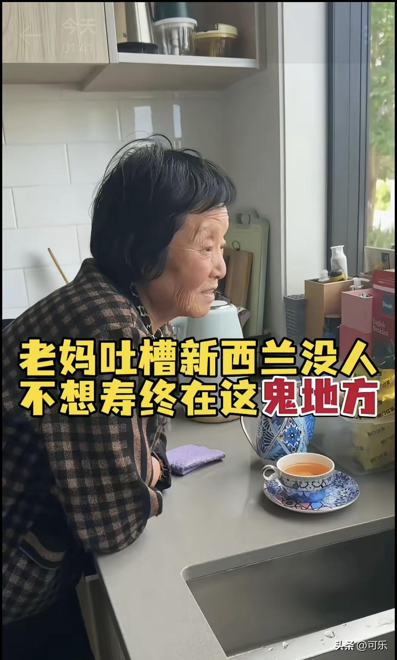 这是啥破地方，一天见不到几个人，连狗都少见！

女儿把家搬到了新西兰，接妈妈过来