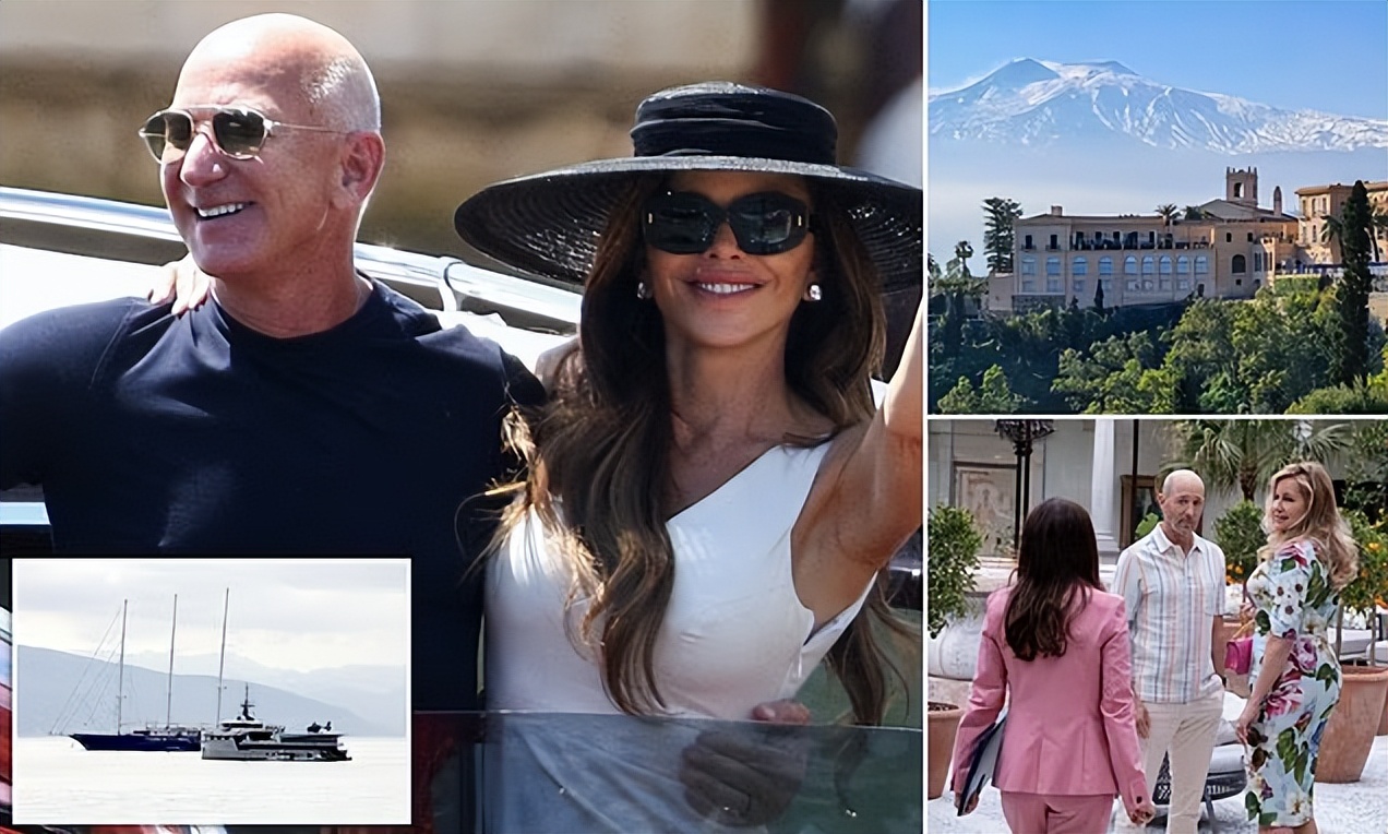 前首富贝索斯老婆嫁豪门半年能量爆棚！手拎黄金爱马仕全球度蜜月