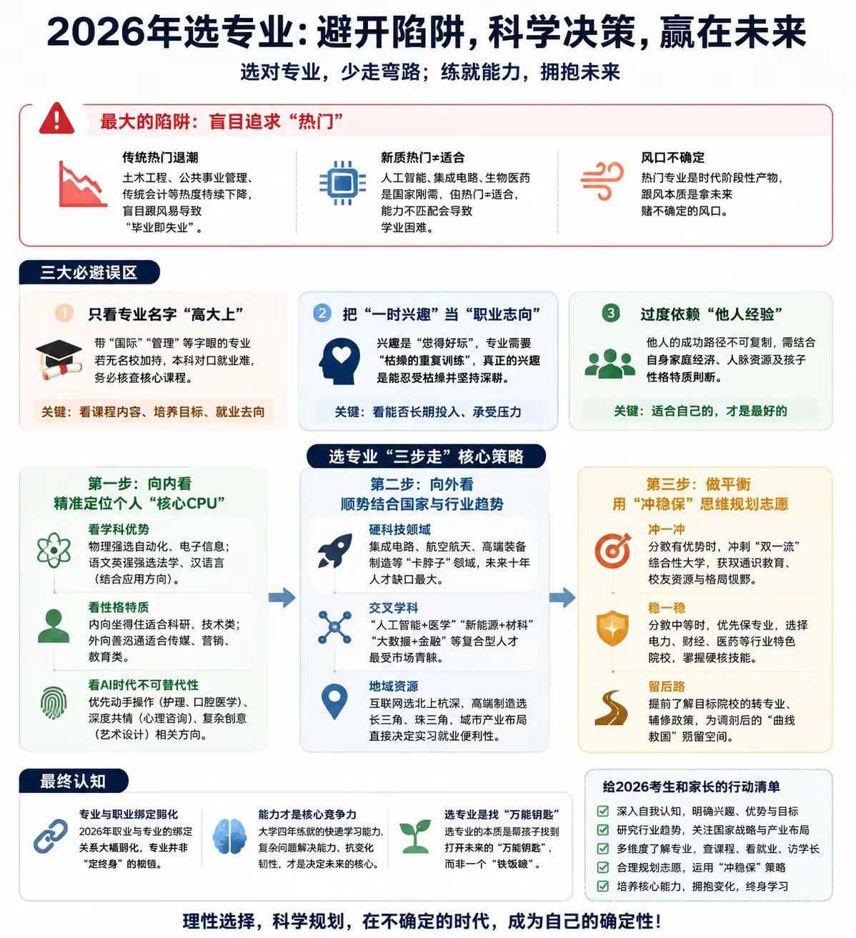 《2026年选专业最大的陷阱是盲目追求“热门”》