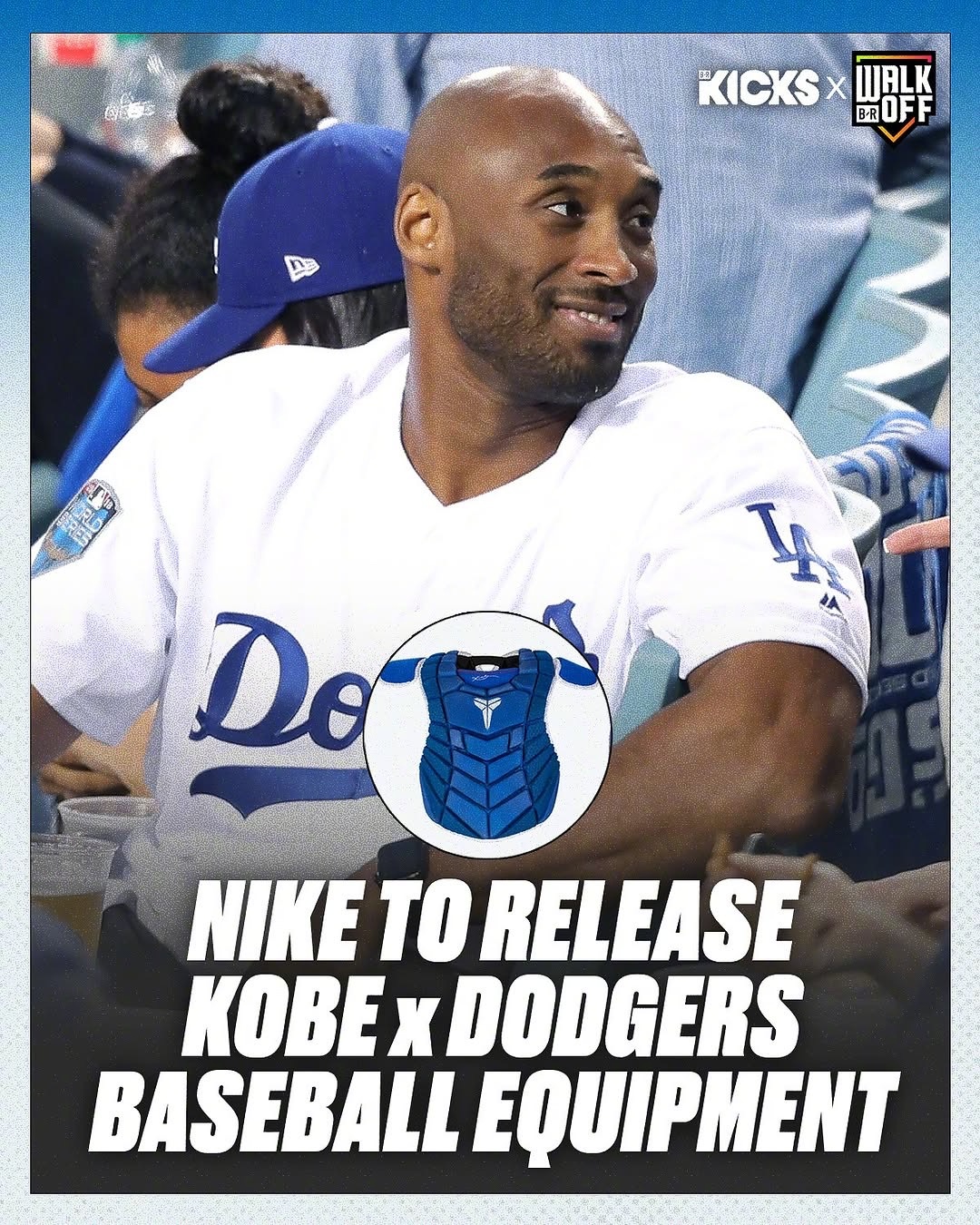 Dodgers x Nike Kobe，这配色真是无法抗拒 