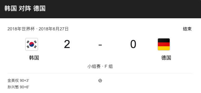 德国 报复韩国 厄瓜多尔vs德国德国爆冷输球坑了韩国 18年世界杯韩国在出线无望