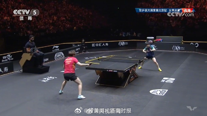 【#孙颖莎夺得WTT中国大满贯女单冠军#】WTT中国大满贯女单决赛，4-2战胜队