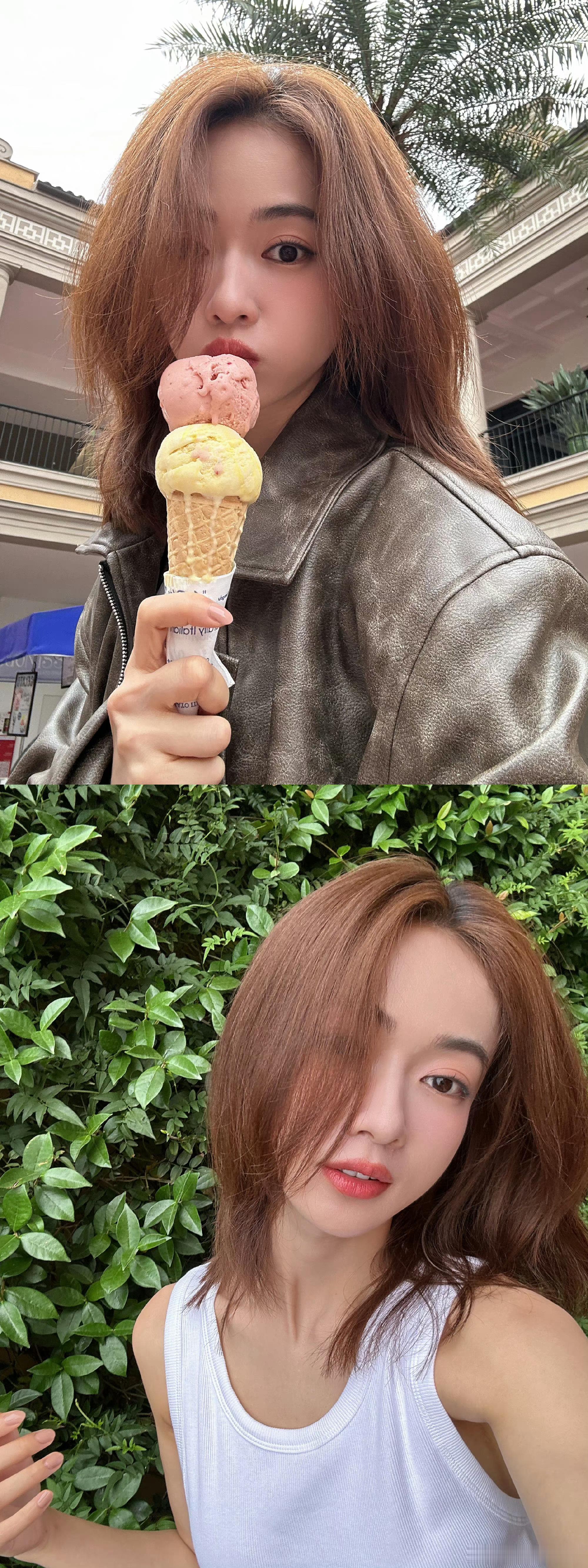 #吴谨言冷都女##吴谨言运动白T# 好健康的感觉 自律又很潮 ​​​