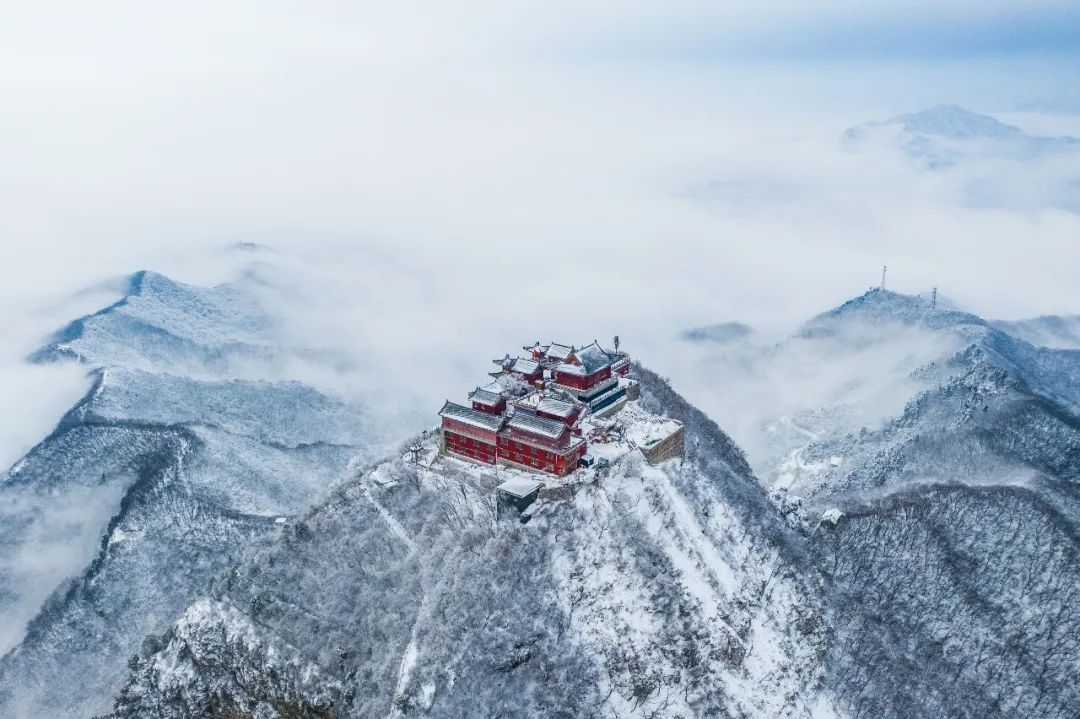 一大波雪景即将抵达！雪景冰瀑再现冰雪童话世界！全国游客门票半价！#这云台山是非去