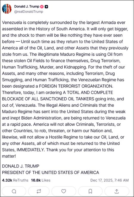 谈判破裂，特朗普：委内瑞拉偷了美国的石油和土地，是恐怖组织

特朗普和马杜罗的谈