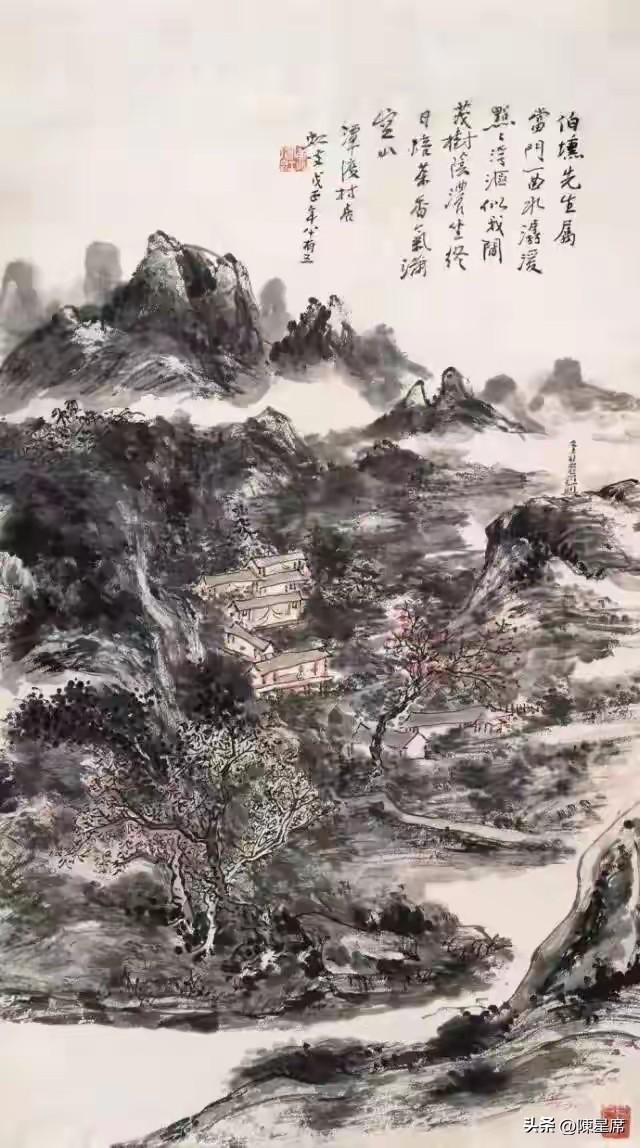 中国山水画发展总体趋势：由附庸到独立，由再现造化到表现心灵，笔墨由造型工具走向独